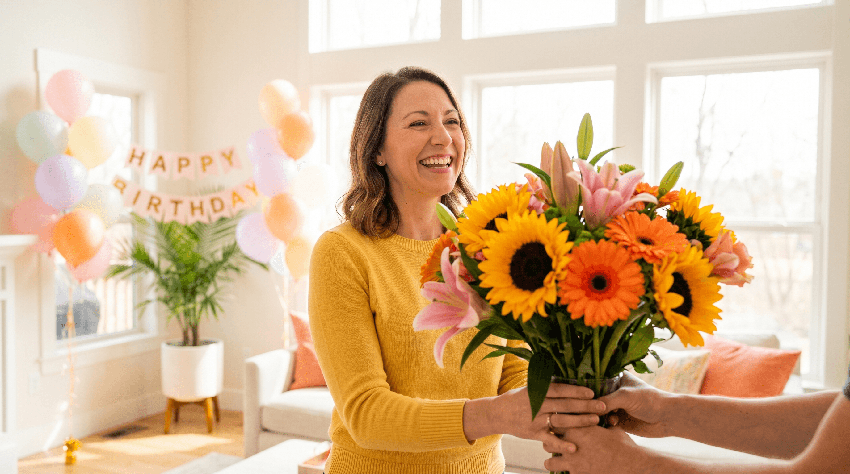 Flores para cumpleaños: elegir según la persona